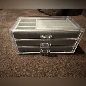 Clear Jewelry Case